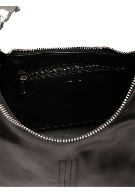 Borsa a spalla in pelle gemini in nero Rick Owens - unisex RICK OWENS | RA02E0721LCA09
